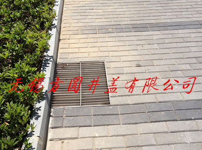 格栅套篦铺砖效果